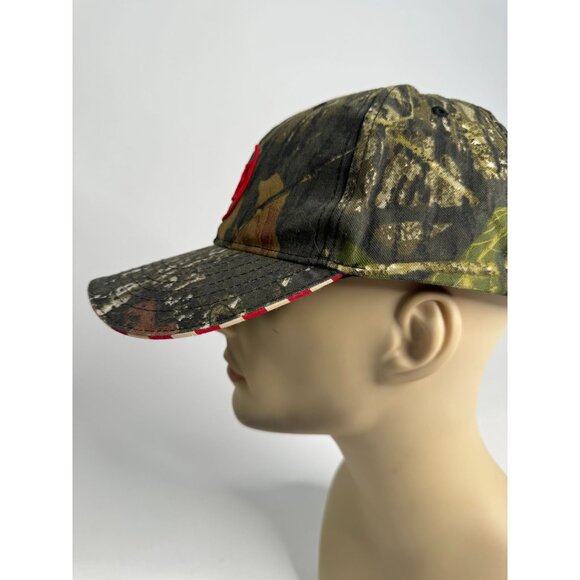 Realtree Camo RingS End Cap OSFM Embroidered Logo & American Flag - Picture 16 of 16